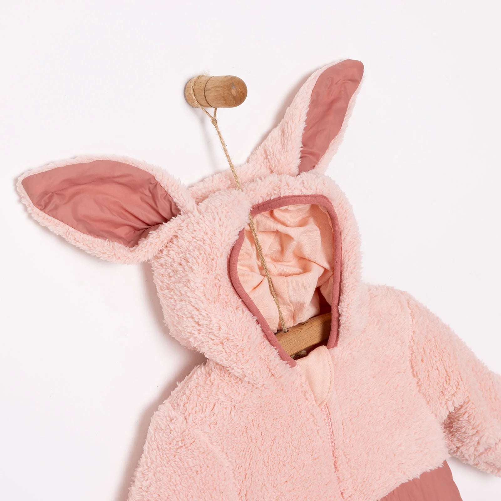 Midimod Newborn Welsoft Footed Jumpsuit - Pink - ebebek - Black Friday