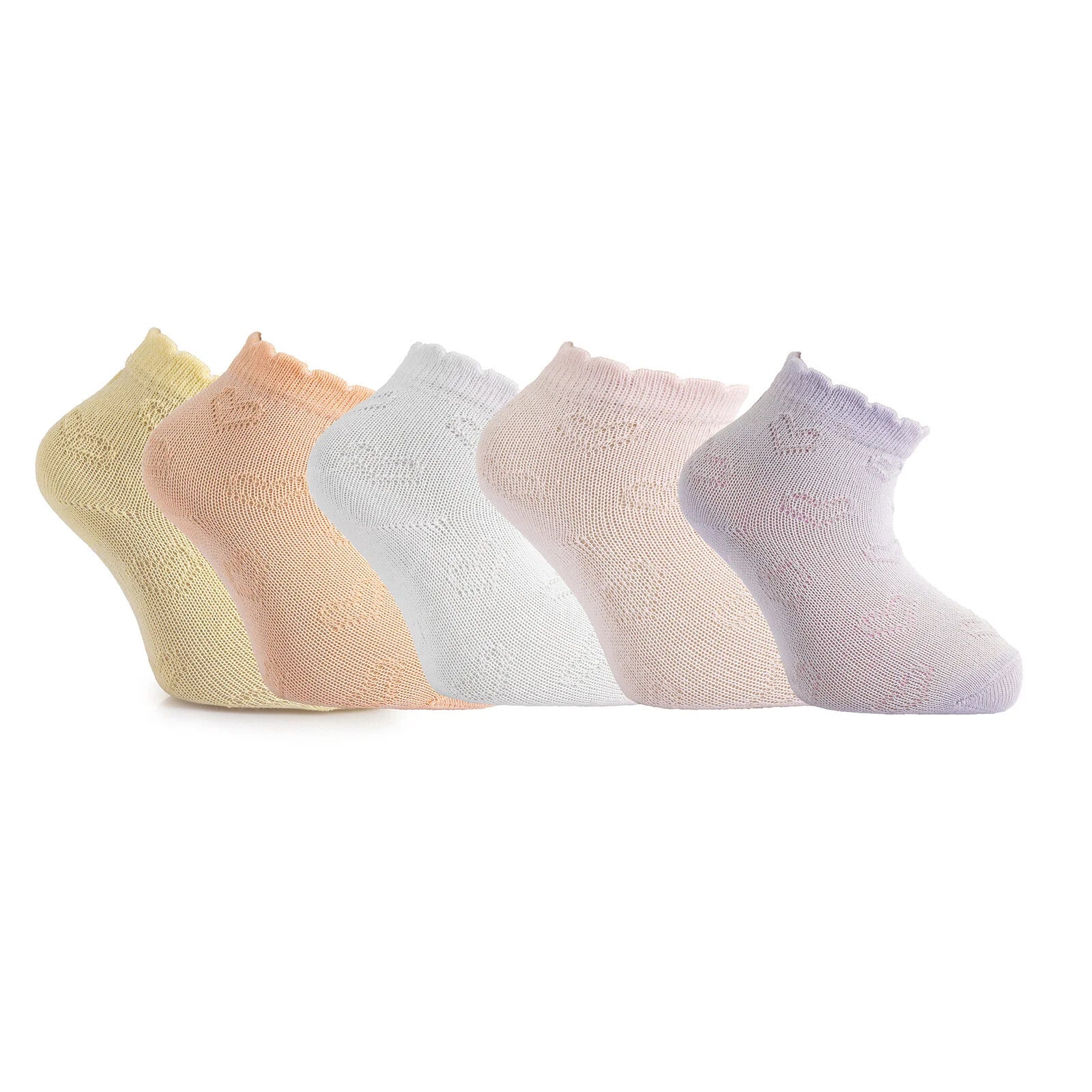 HelloBaby Baby Girl Pack of 5 Socks - Multicolour - ebebek - Black Friday