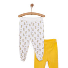 HelloBaby Newborn 2 Pcs Footed Leggings - Ecru - ebebek - Black Friday