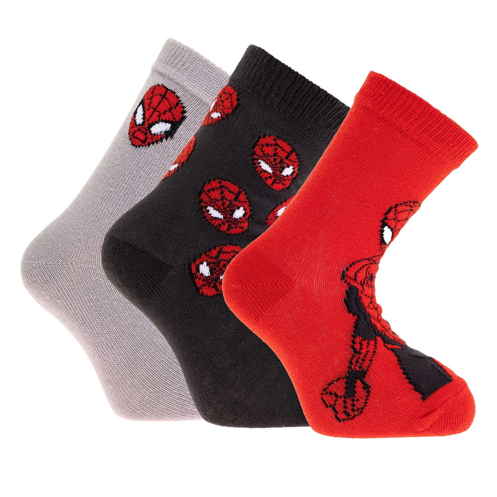 Marvel Superman Baby Boy 3 Pcs Socks - Red - ebebek - Black Friday