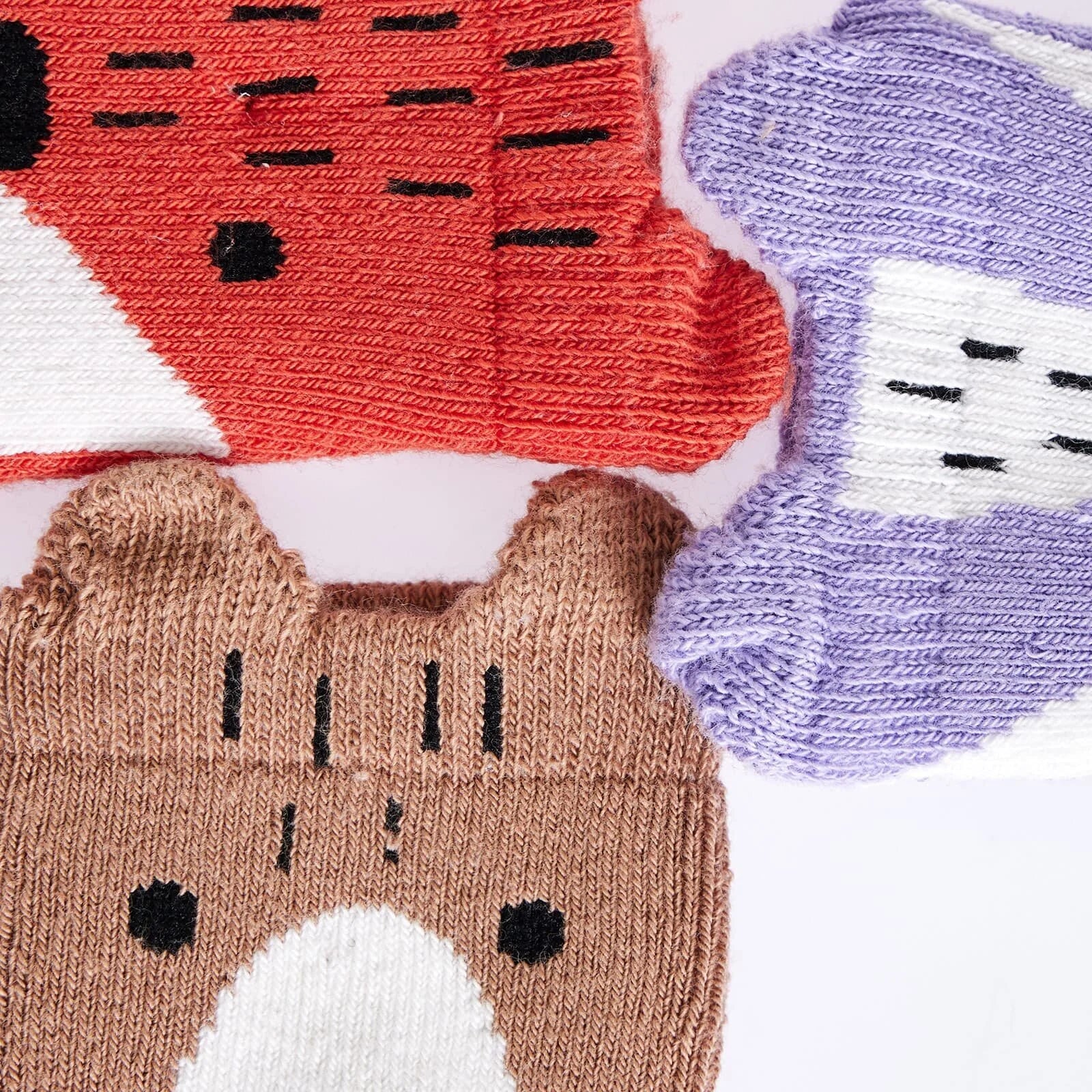 HelloBaby Baby Boy Chenille Socks 3 Pcs - Brown - ebebek - Black Friday