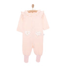 Bebetto Happy Garden Girl Footed Jumpsuit - Light Pink - ebebek - Black Friday