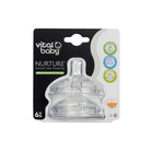 Vital Baby Nurture Breast Like Feeding Teat Fast Flow Pack of 2 - ebebek - Black Friday
