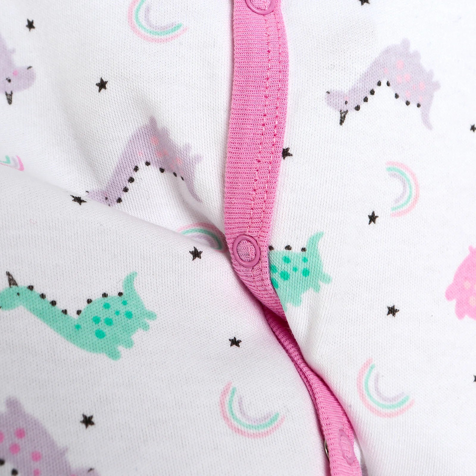 HelloBaby Basic Baby Girl Pyjamas Set - White - ebebek - Black Friday