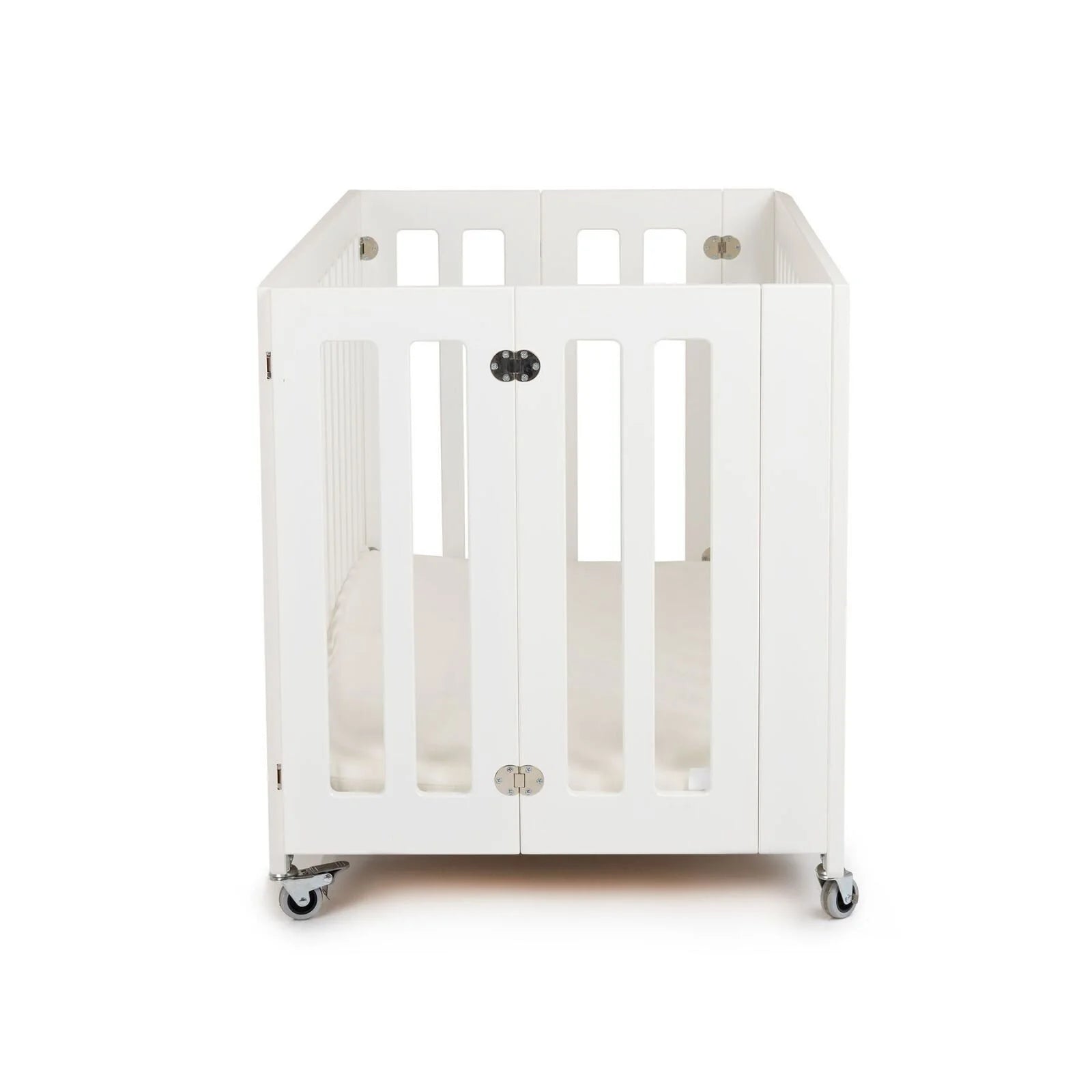 Caploonba Folding MDF Crib 60x120cm - White - ebebek - Black Friday