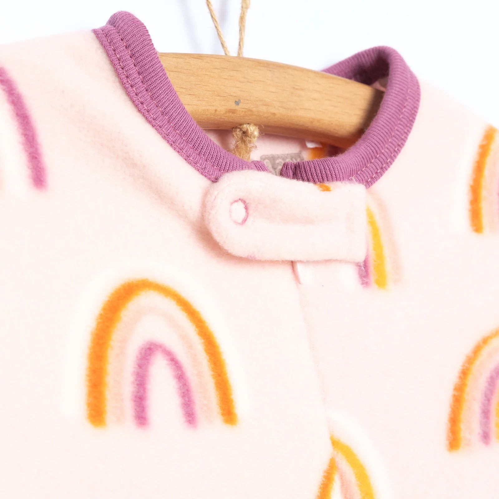 HelloBaby Newborn Baby Girl Fleece Footed Bottom - Pink - ebebek - Black Friday