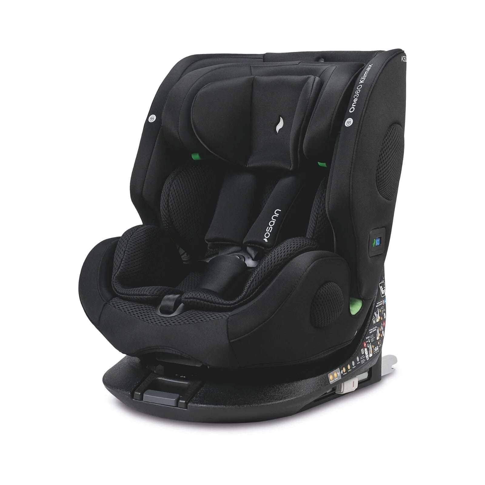 Osann One360 0+/1/2/3 Climax ECE R129/03 Car Seat - Black - ebebek - Black Friday