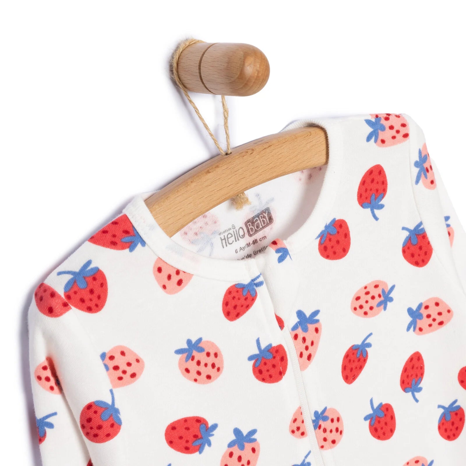 HelloBaby Newborn Footed Jumpsuit - Ecru - ebebek - Black Friday