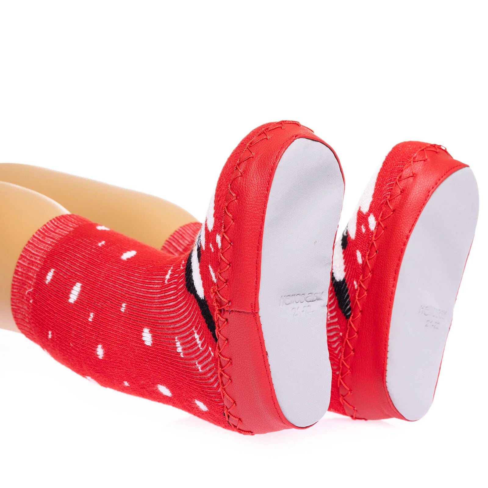 HelloBaby Moccasin Slipper - Red - HelloBaby - ebebek