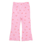 HelloBaby Girl Heart Patterned Flare Leggings - Pink - ebebek - Black Friday