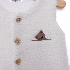 HelloBaby Newborn Girl Welsoft Vest - Light Grey - ebebek - Black Friday