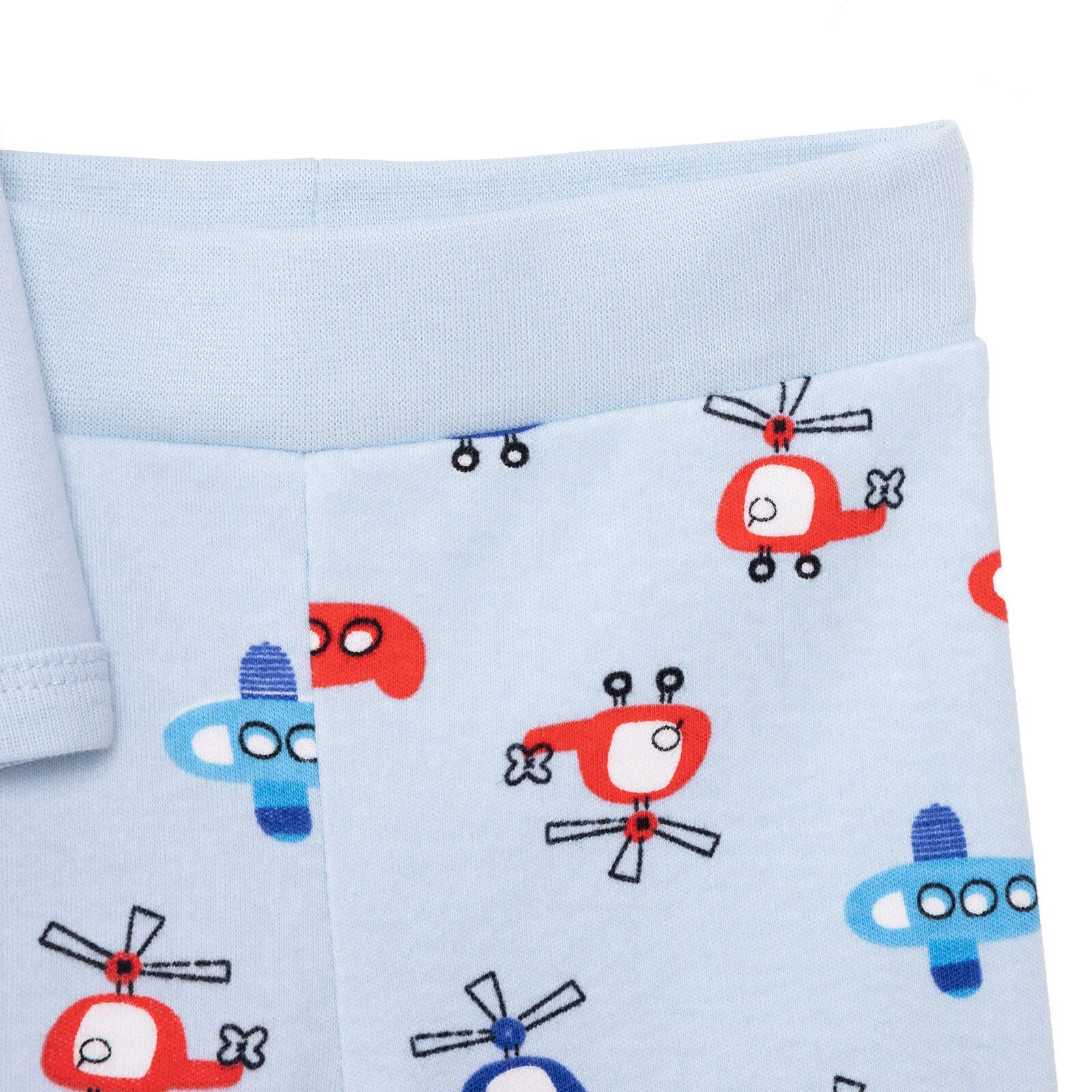 HelloBaby Wrapover Top - Hat - Footed Bottom - Light Blue - ebebek - Black Friday