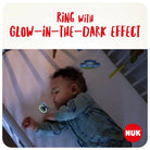 NUK Signature Night Silicone Soothers 0 - 6 months - ebebek - Black Friday