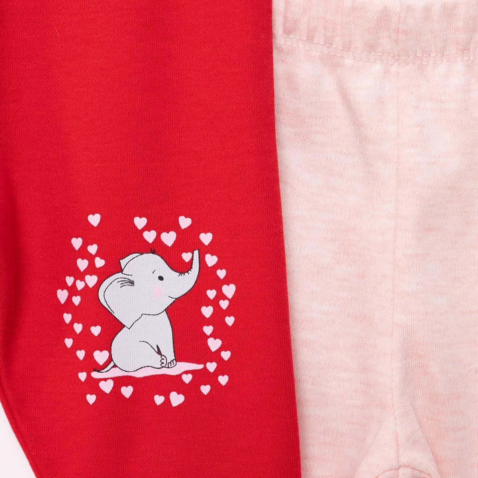 HelloBaby 2 - Pack Joggers with socks - Red - ebebek - Black Friday