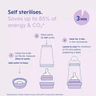 MAM Easy Start Anti - Colic Bottle 260ml Pack of 3 Assorted - ebebek - Black Friday