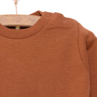 HelloBaby Basic Interlock Long Sleeve T-Shirt - Brown - ebebek - Black Friday