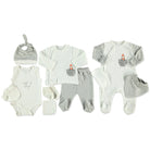 Bebbek Baby Boy 10 Pcs Newborn Starter Set - Snow Melange - ebebek - Black Friday