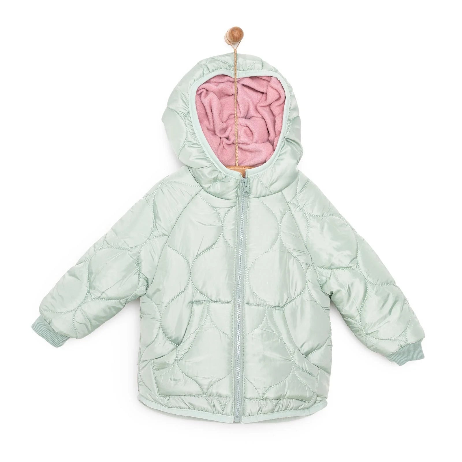 Midimod Basic Girl Quilted Coat - Multicolour - ebebek - Black Friday