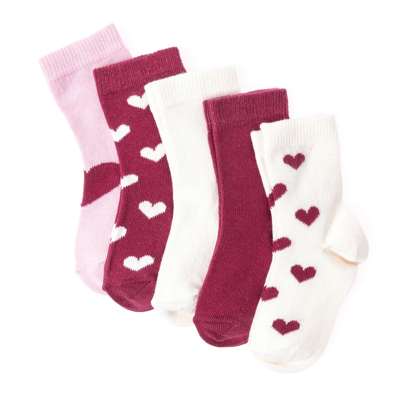 HelloBaby Baby Girl Pack of 5 Socks - Red - ebebek - Black Friday