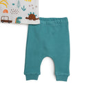 HelloBaby Newborn Baby Boy T-shirt - Footless Bottom - Green - ebebek - Black Friday