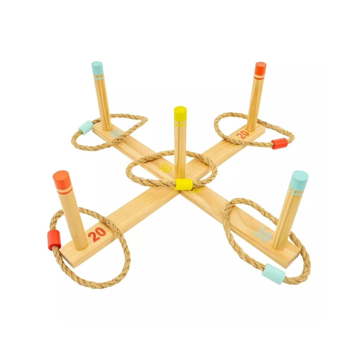 TP Wooden Ring Toss Game - ebebek
