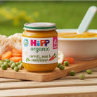 HiPP Organic Carrots Peas & Cauliflower Jar 4+ months 125g - ebebek - Black Friday