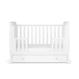 Ickle Bubba Snowdon Mini Cot Bed White - Premium Pocket Sprung Mattress - ebebek - Black Friday
