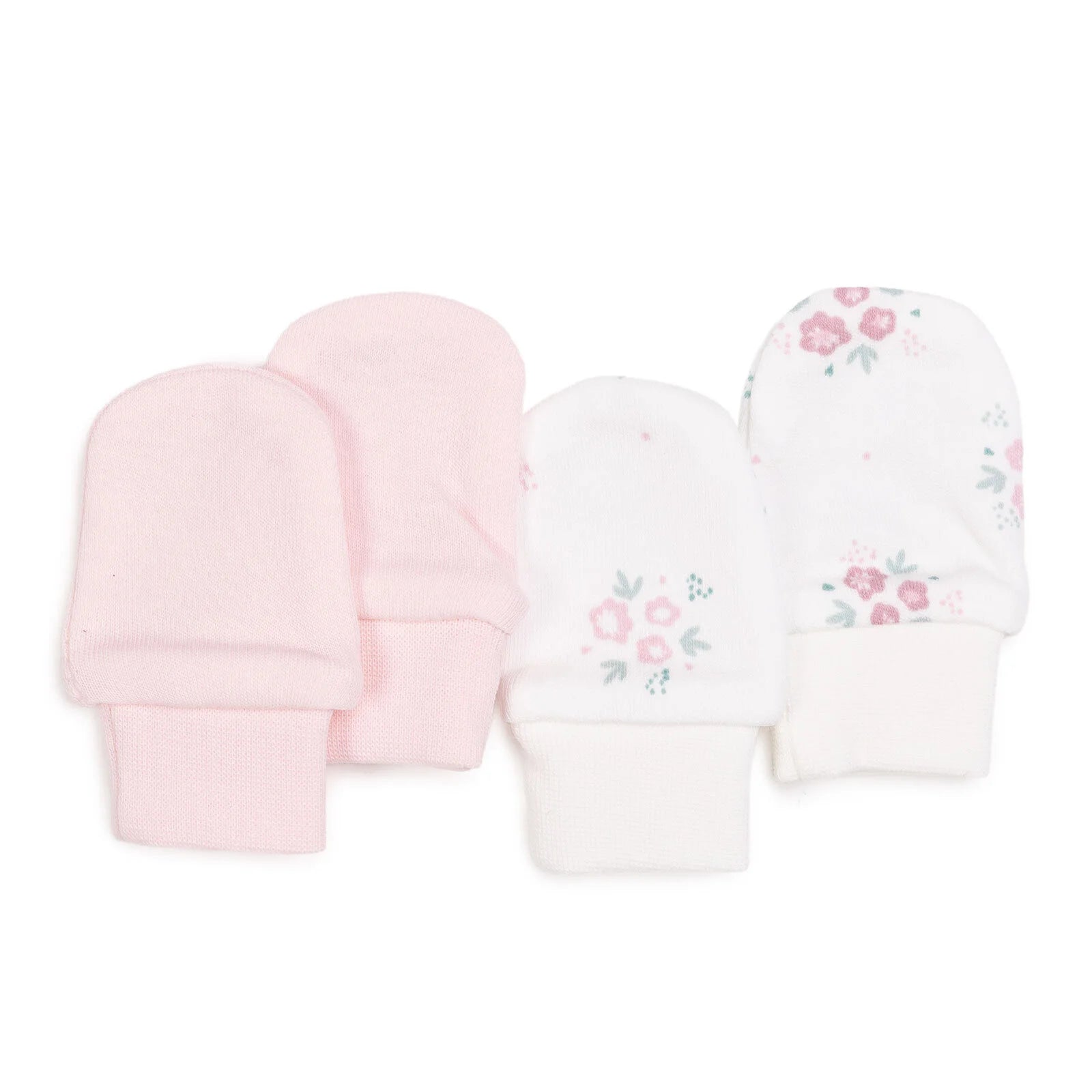 Bebetto Flowers Girl Mitten - Salmon - ebebek - Black Friday