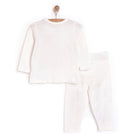 HelloBaby Unisex Long Sleeve Pyjamas Set - Ecru - ebebek - Black Friday