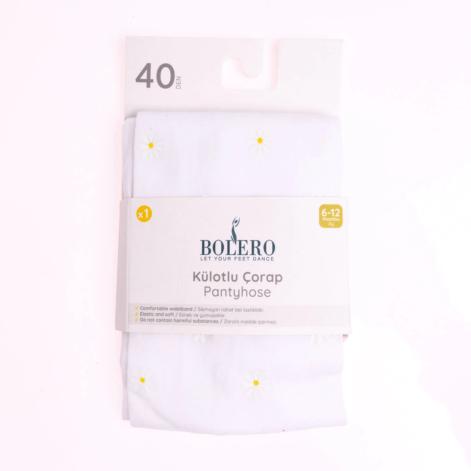 Bolero Micro Pantyhose - White - ebebek - Black Friday