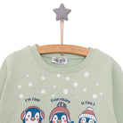 HelloBaby Basic Low Raised Penguin Printed Sweatshirt - Multicolour - ebebek - Black Friday