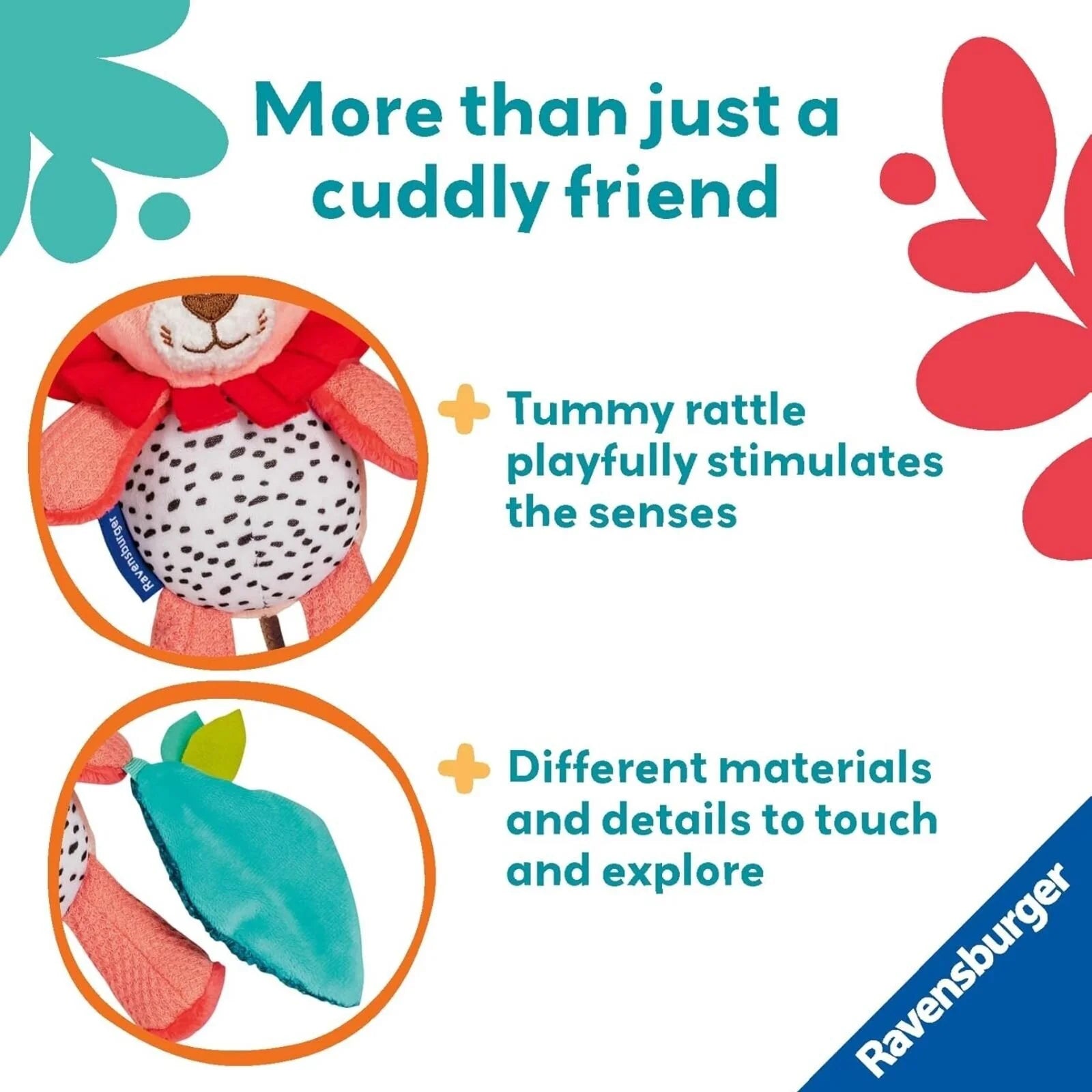 Play+ Shake & Rattle Lion - ebebek - Black Friday