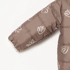 HelloBaby Floral Printed Girl Coat - Brown - ebebek - Black Friday