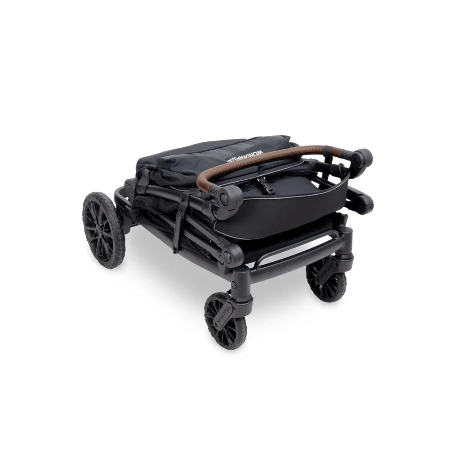 Wonderfold L4 Quad Stroller Wagon - Black - ebebek - Black Friday