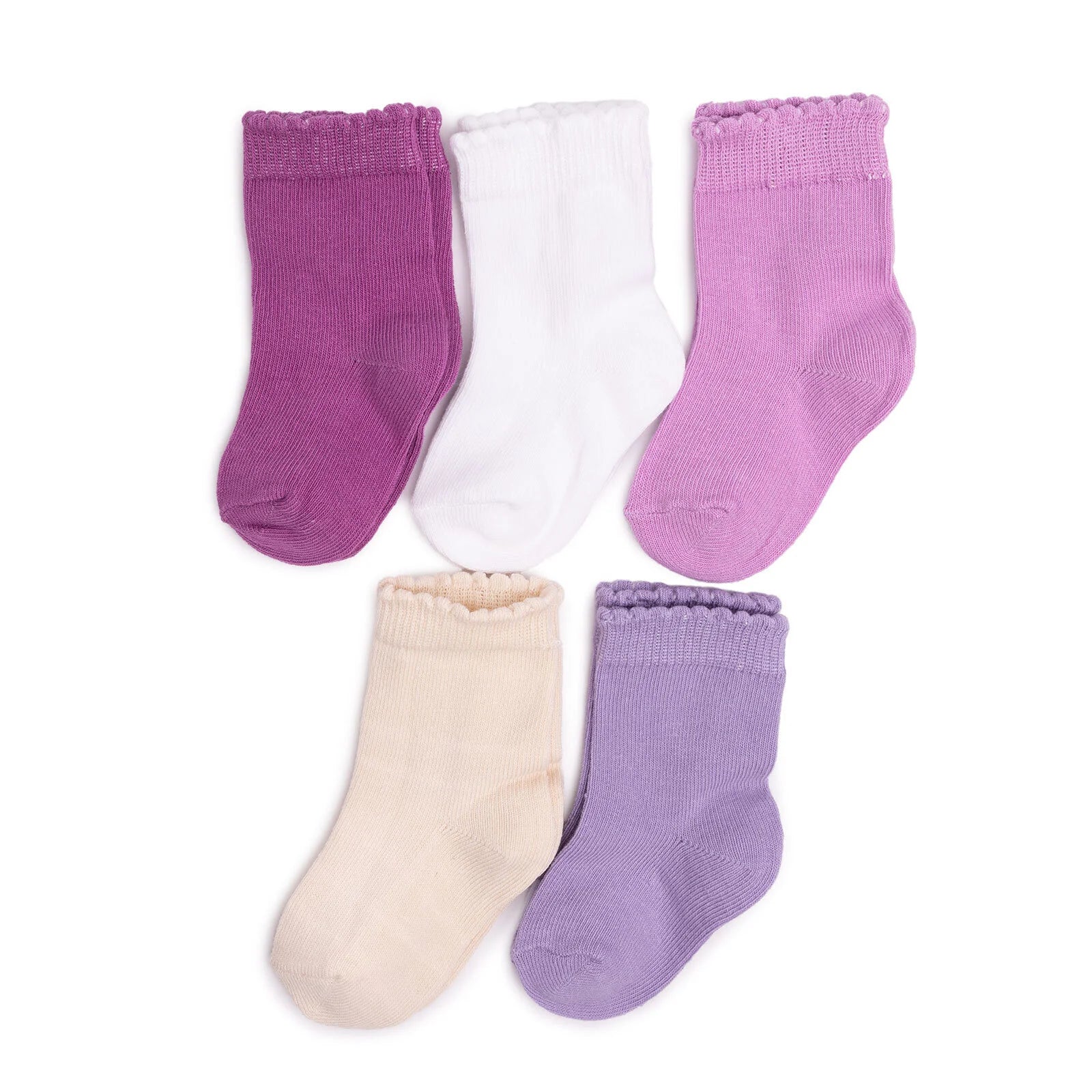 HelloBaby Ankle Socks 5 pcs - Lilac - ebebek - Black Friday