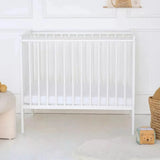 East Coast Space Saver Cot with Mattress Bundle - White White - ebebek