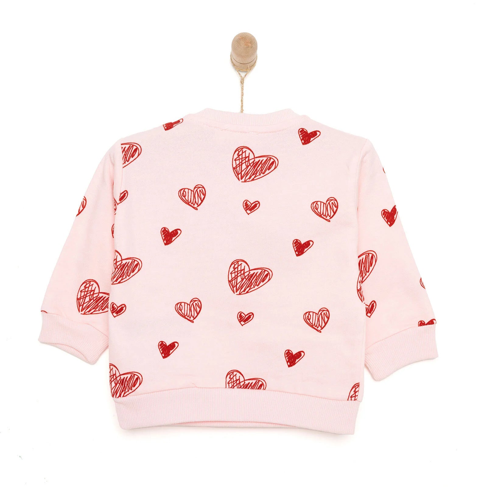 HelloBaby Basic Low Raised Sweatshirt - Printed - ebebek - Black Friday