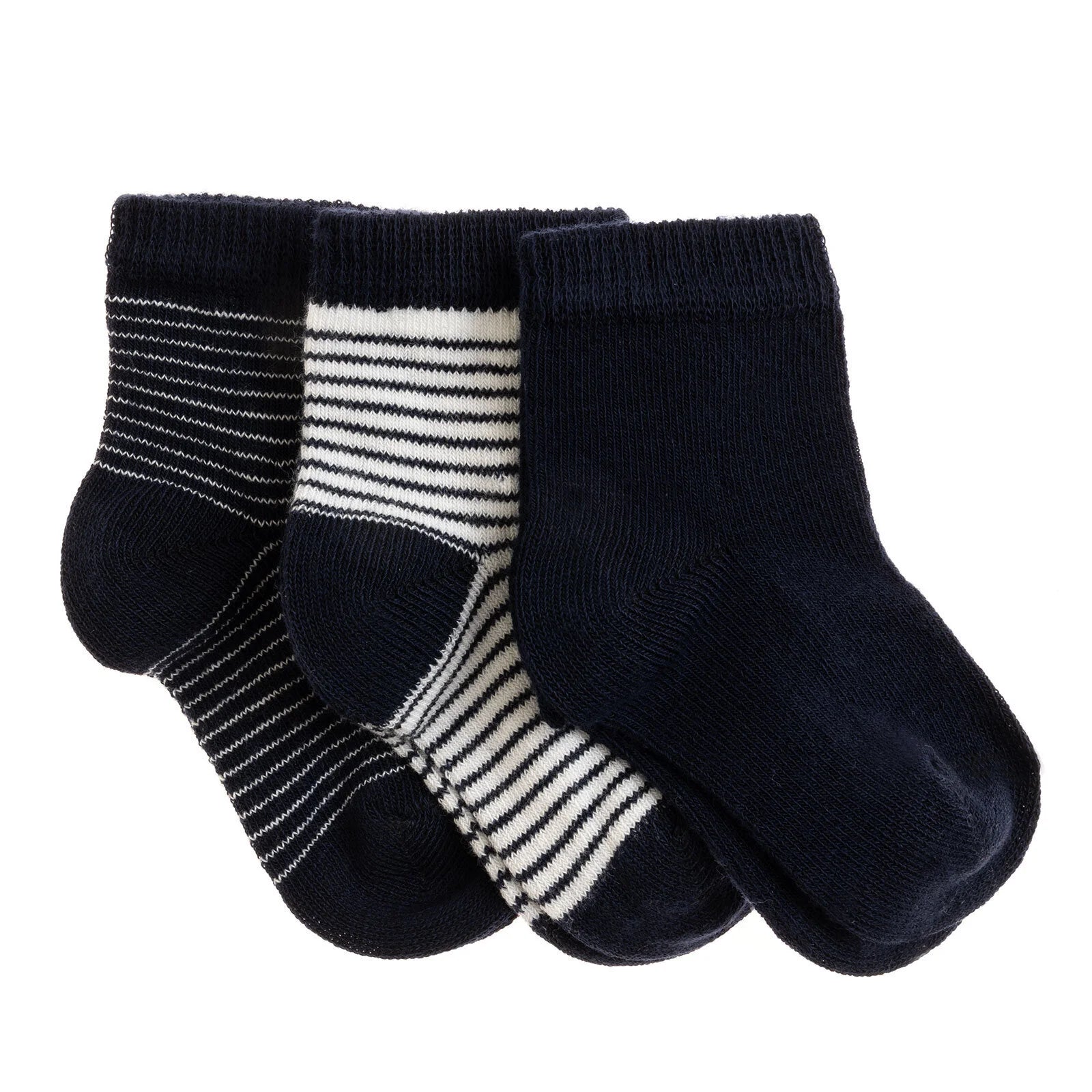 HelloBaby Baby Boy Pack of 3 Socks - Navy Blue - ebebek - Black Friday