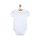 HelloBaby Unisex White Short Sleeve Bodysuits 12 Pack - White