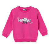 HelloBaby "Have a Nice Day" Slogan Baby Sweatshirt (3-6 Months to 4-5 Years) Pink - ebebek