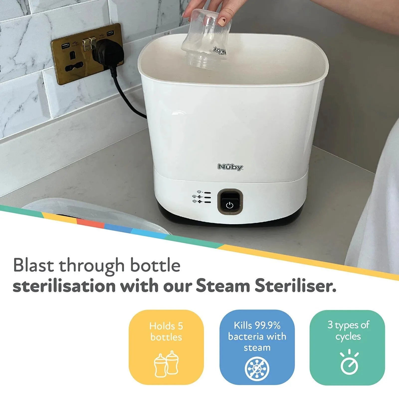 Nuby steriliser deals dryer