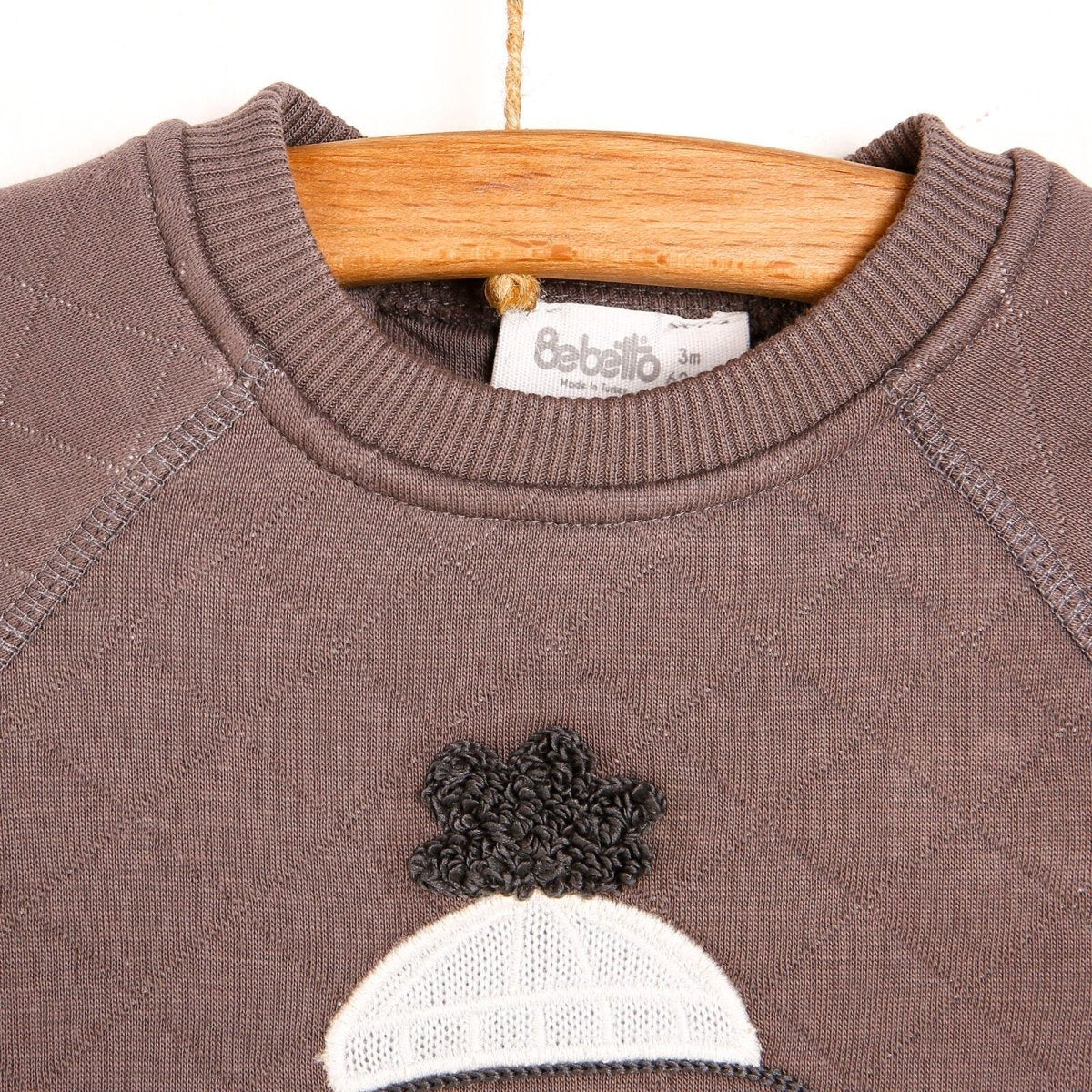 Bebetto Sweatshirt - Footless Bottom - Yellow - ebebek - Black Friday