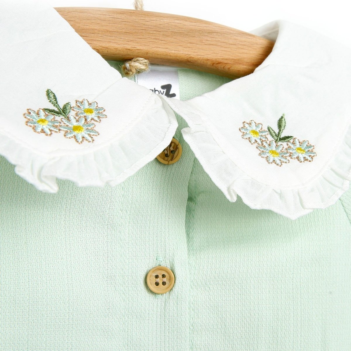 BabyZ Blouse - Tights - Light Green - ebebek - Black Friday