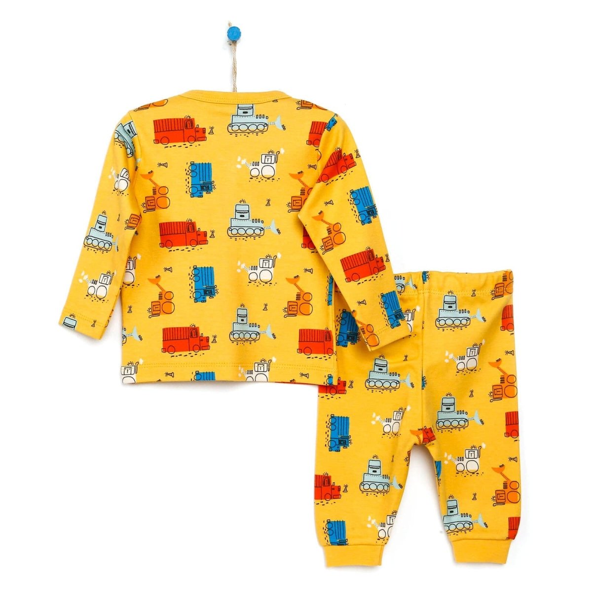 HelloBaby Basic Baby Boy Pyjamas Set - Yellow - ebebek - Black Friday