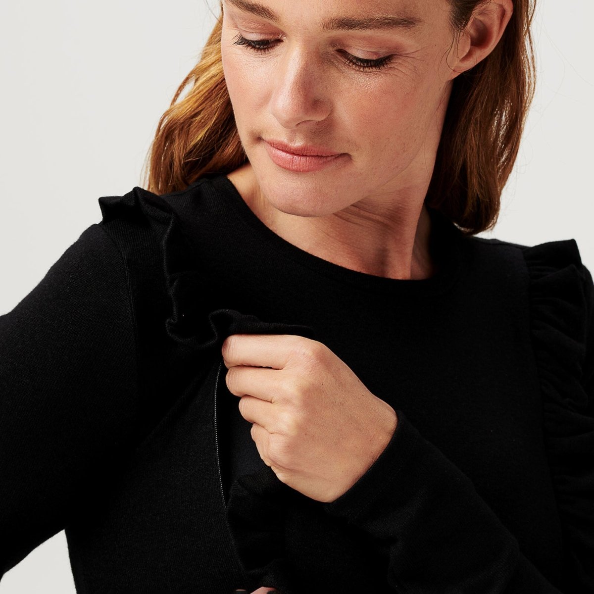 Noppies DreShort Sleeve Padu Bursing Long Sleeve - Black - ebebek - Black Friday