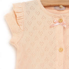 Cassiope Newborn Vintage Summer Short Romper - Beige - ebebek - Black Friday