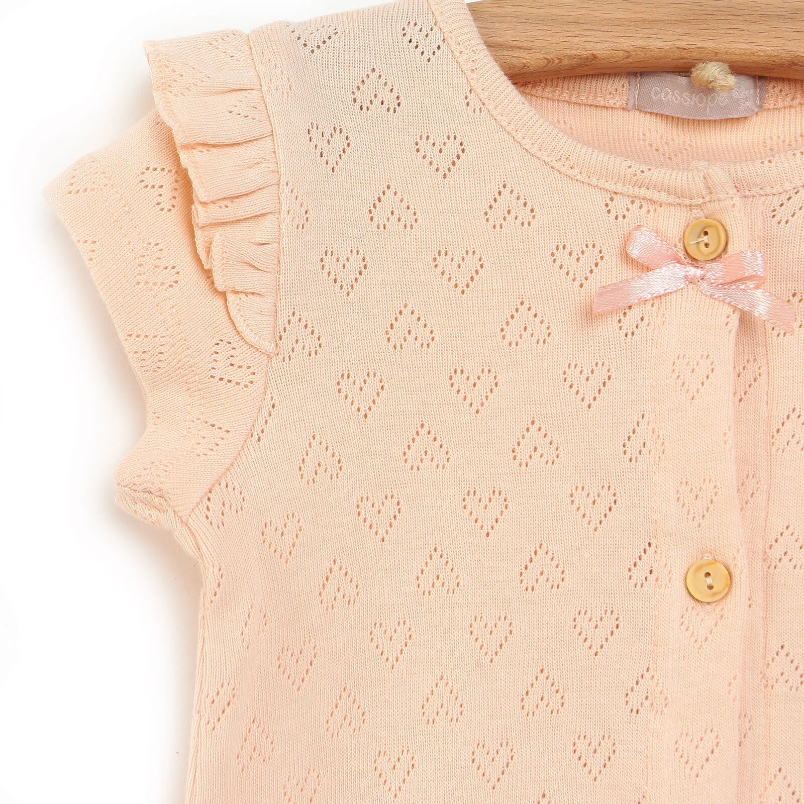 Cassiope Newborn Vintage Summer Short Romper - Beige - ebebek - Black Friday