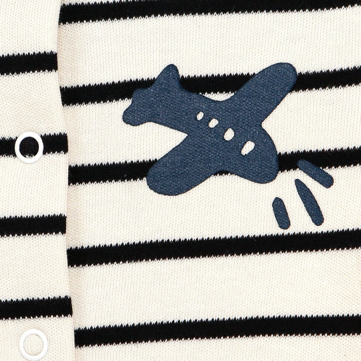 Antebies Newborn Plane Organic Footed - Ecru - ebebek - Black Friday