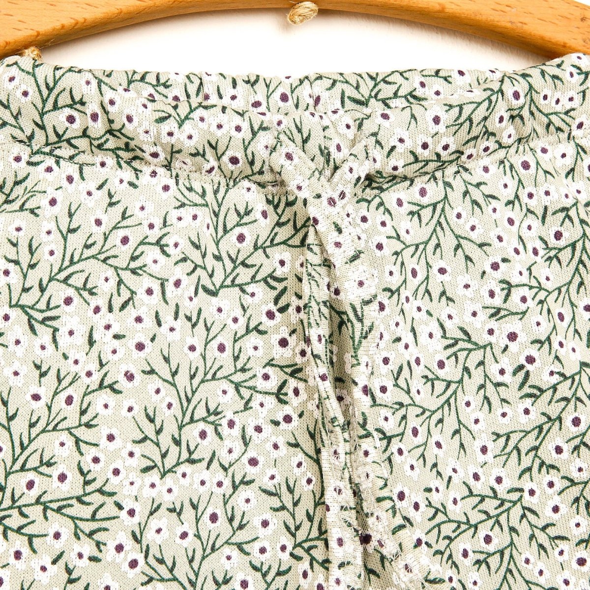 Antebies Newborn Deer Organic Footless Bottom - Dark Green - Dark Green - ebebek - Black Friday