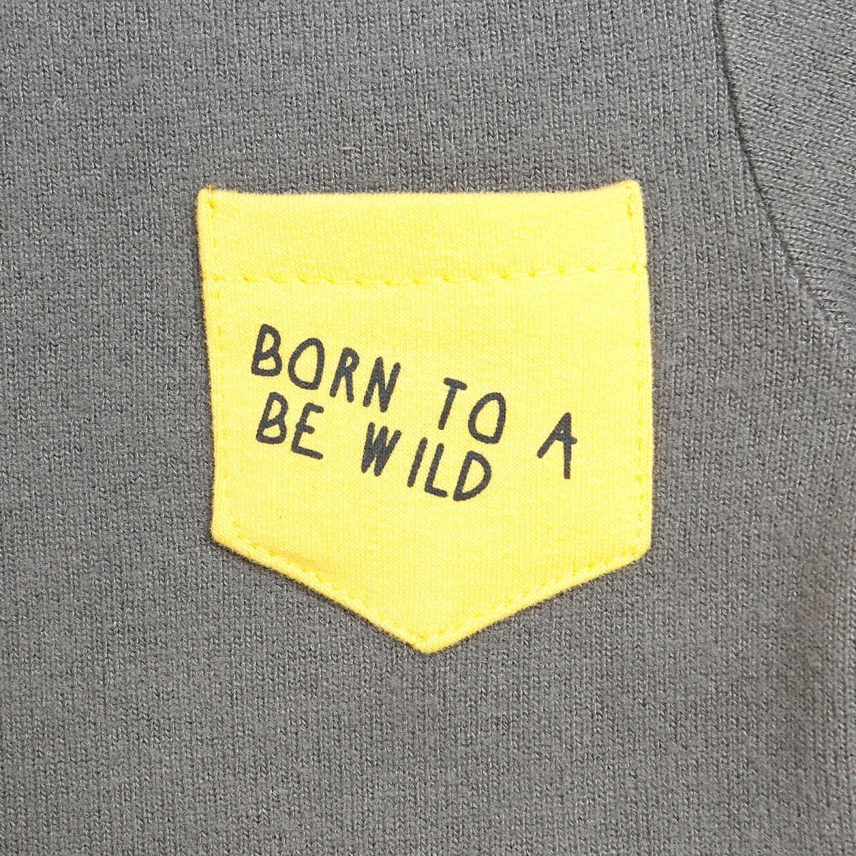 For My Baby Newborn Wild Sweatshirt - Foot - Grey Melange - ebebek - Black Friday